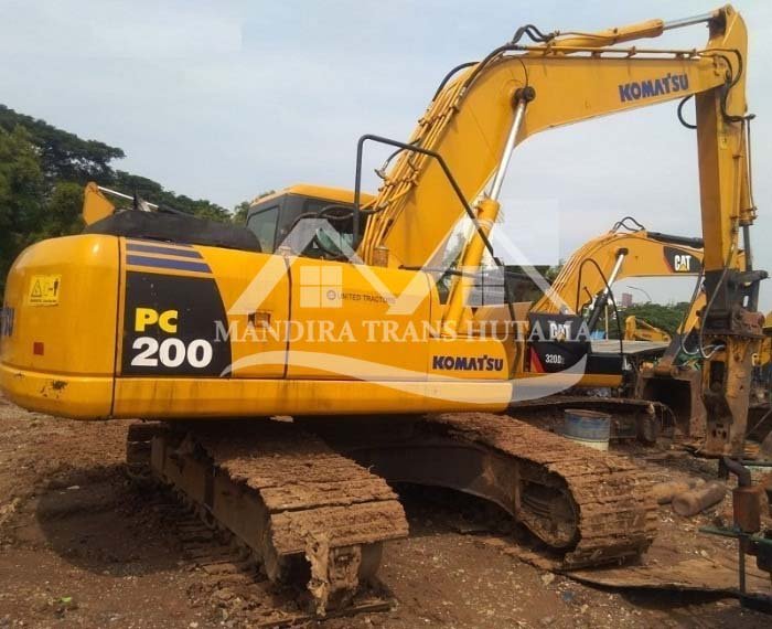 Spesifikasi Excavator PC 200 | PT. Mandira Trans Hutama